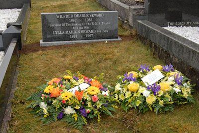 Wilfred Deable Seward grave Image